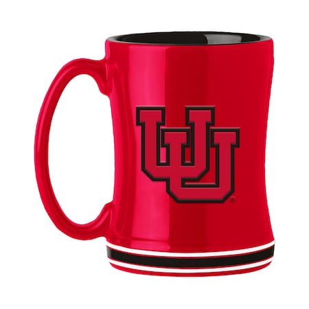Logo Brands Utah 14oz Relief Mug 230-C14RM